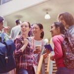 a group of students in austin college