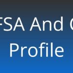 FASFA and CSS profile text with blue background color