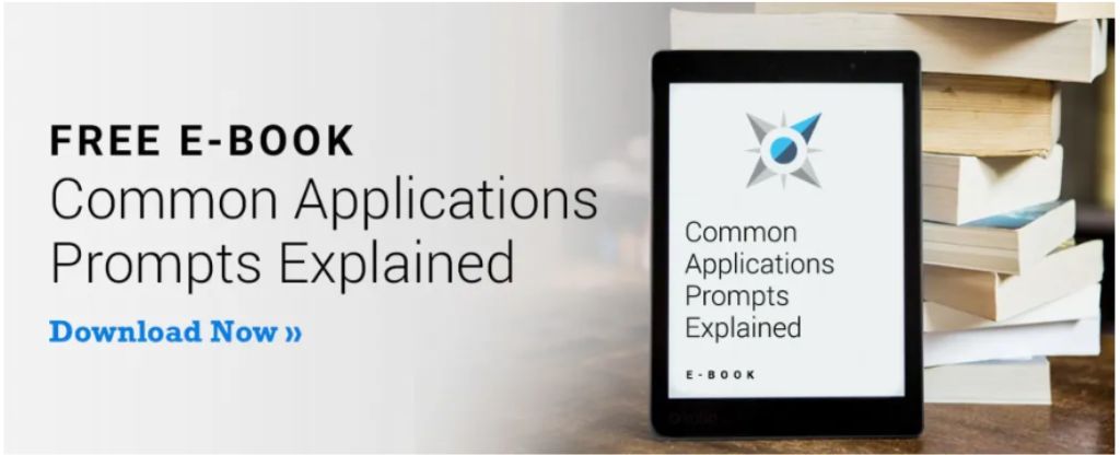 free ebook on common applications prompts explained