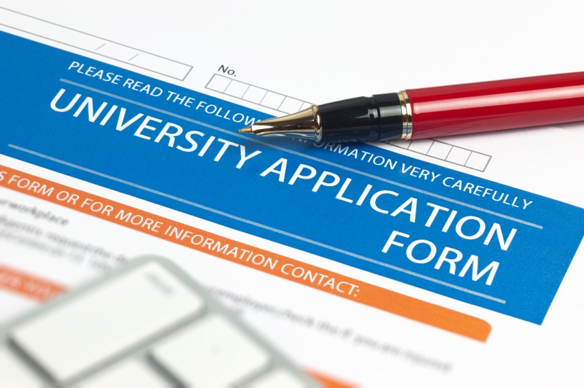 college application under review