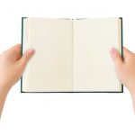 open blank book