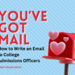 How to write an email to college admissions officers