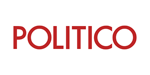 The POLITICO brand logo in bold, red uppercase lettering.