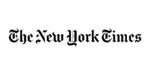 The New York Times logo in its classic blackletter Gothic typeface.