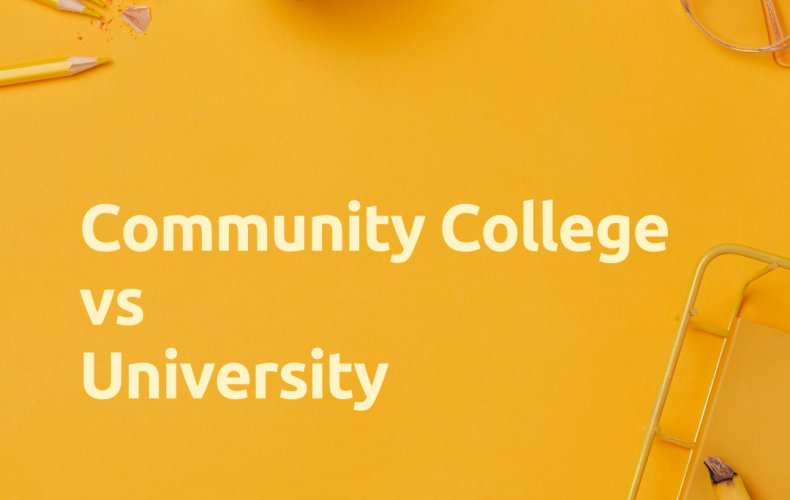 Community college vs university